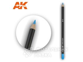 Акварельный карандаш "Светло-синий"