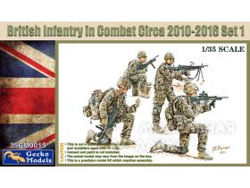 Британская пехота в бою около 2010-2016, набор 1