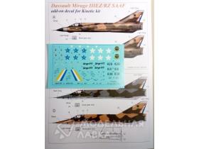 Декали для Mirage IIIEZ/RZ SAAF