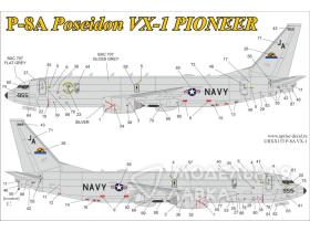 Декали для P-8A Poseidon VX-1 with stencils