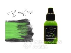 Краска акриловая лаймово-зеленый (lime green)