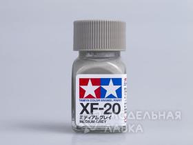 Краска матовая эмалевая (Средне-серая), XF-20