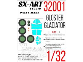 Окрасочная маска Gloster Gladiator (ICM)