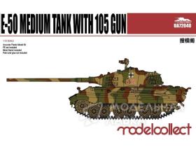 Танк Germany WWII E-50 Medium Tank with 105 gun