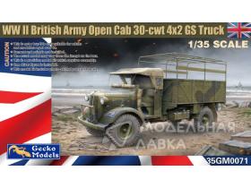 WW II British Army Open Cab 30-cwt 4x2 GS Truck