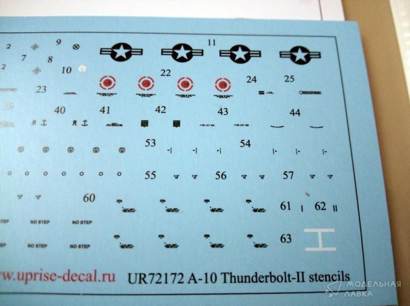 Фото #6 для A-10A Thunderbolt stencils