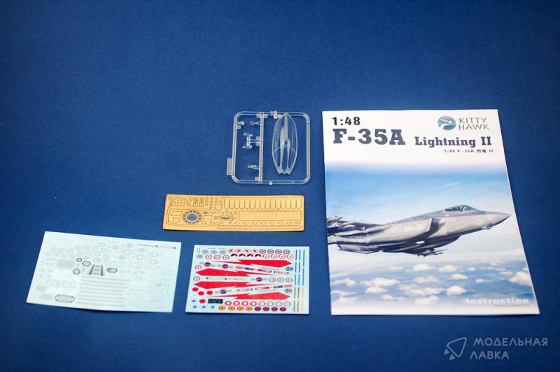 Фото #6 для Сборная модель американский многоцелевой истребитель F-35A Lightning II