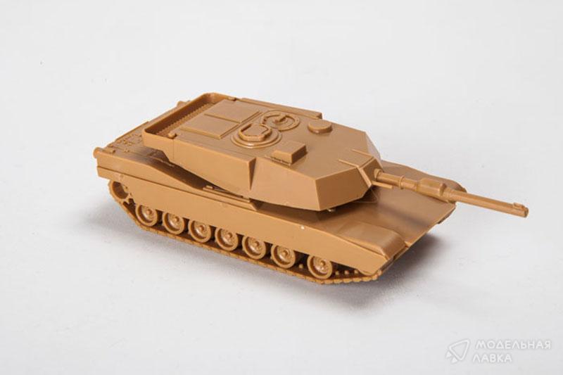 Сборная модель американский основной боевой танк "Абрамс" А1М1 Звезда