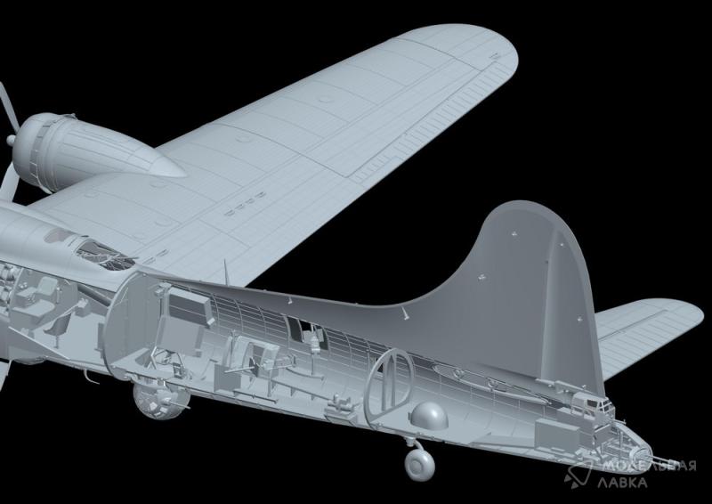 Сборная модель B-17F Flying Fortress HK Models