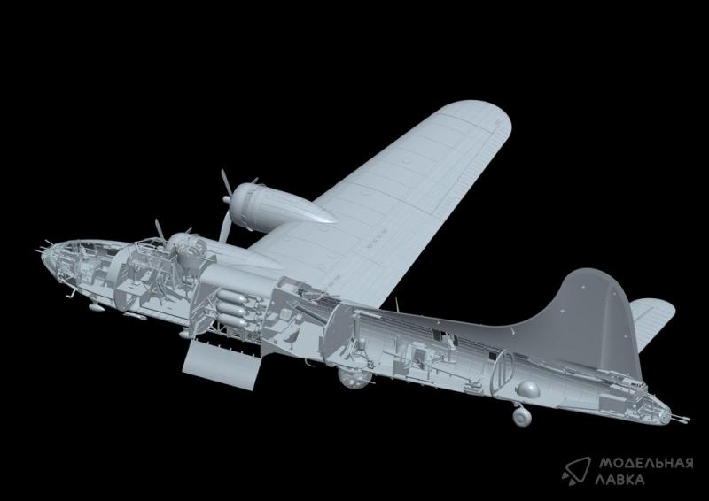 Фото #5 для Сборная модель B-17F Flying Fortress