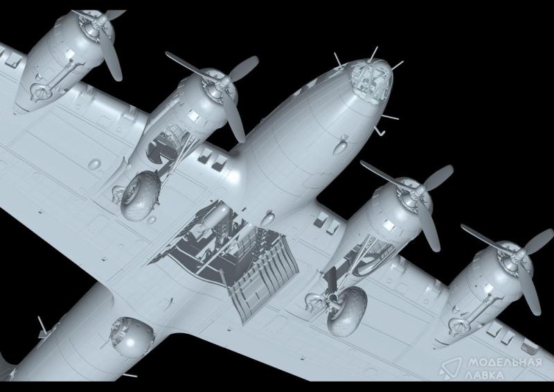 Фото #7 для Сборная модель B-17F Flying Fortress