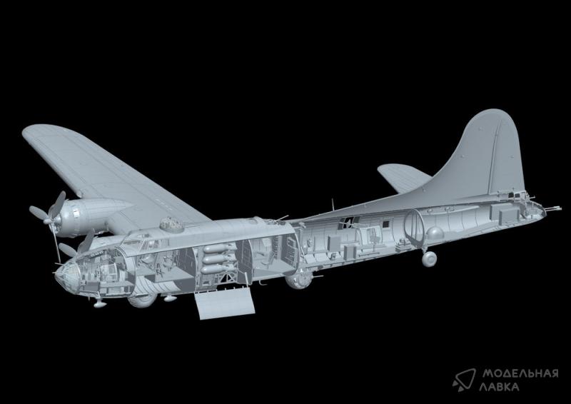 Фото #9 для Сборная модель B-17F Flying Fortress