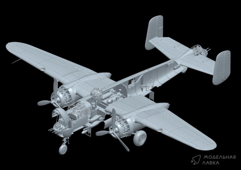 Фото #7 для Сборная модель B-25H Mitchell Gunships over CBI
