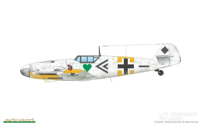 Фото #12 для Сборная модель Bf 109G-2 Profi Pack