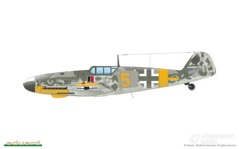 Фото #13 для Сборная модель Bf 109G-2 Profi Pack