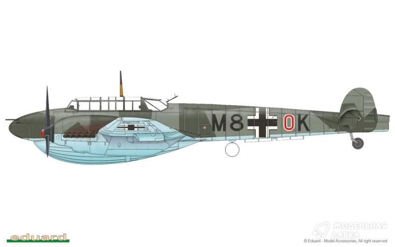 Фото #12 для Сборная модель Bf-110D Weekend Edition