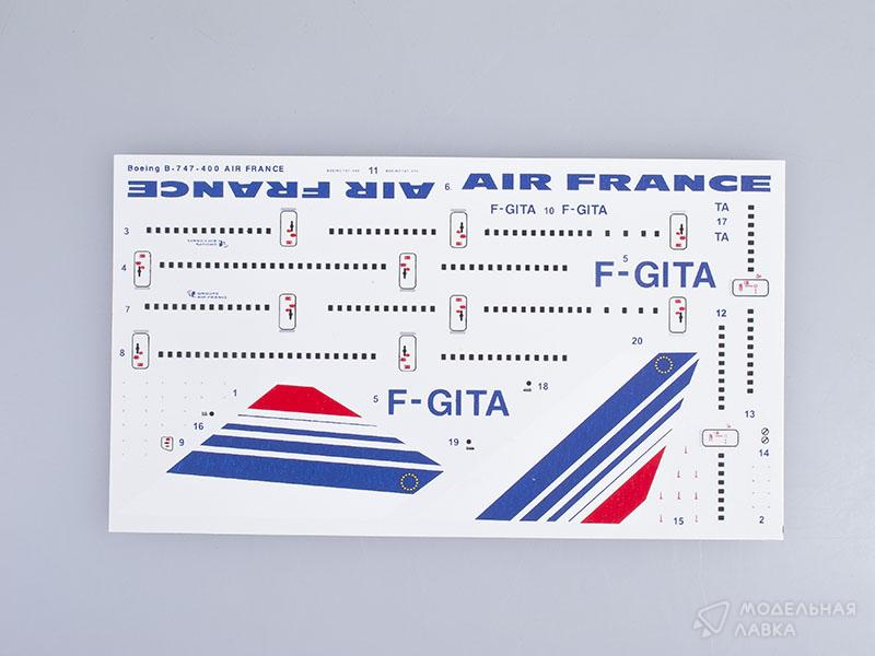 Фото #5 для Сборная модель боинг 747-400 "Эйр Франс"