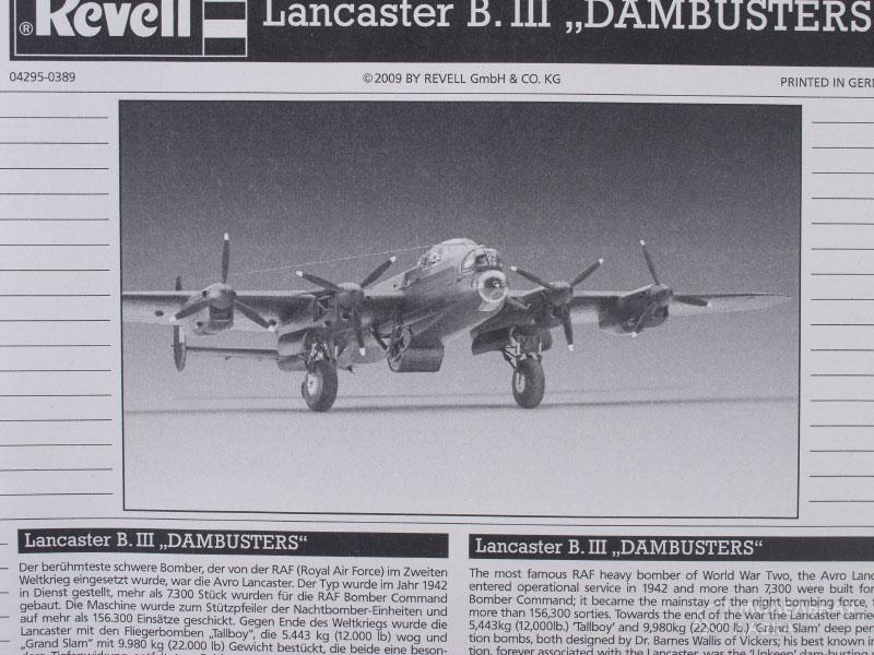 Фото #11 для Сборная модель бомбардировщик Lancaster "Dambuster"
