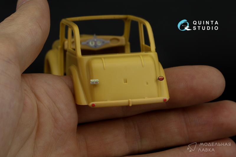 Фото #8 для Сборная модель декаль интерьера кабины 1937 Opel Olympia (Bronco)