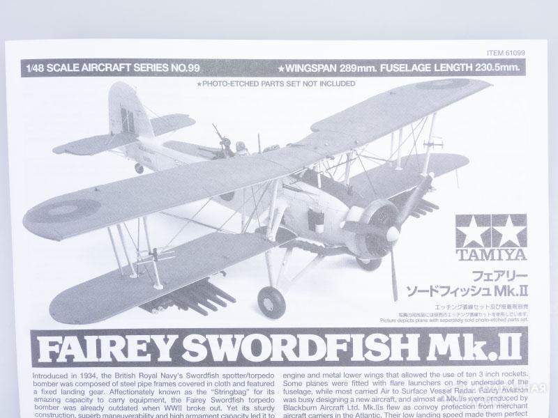 Фото #11 для Сборная модель Fairey Swordfish Mk.II