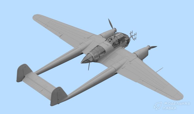 Фото #7 для Сборная модель Focke-Wulf Fw-189A-1 WWII German Night Fighter