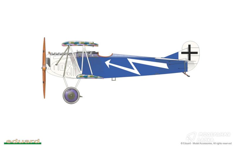 Фото #10 для Сборная модель Fokker D.VII OAW late