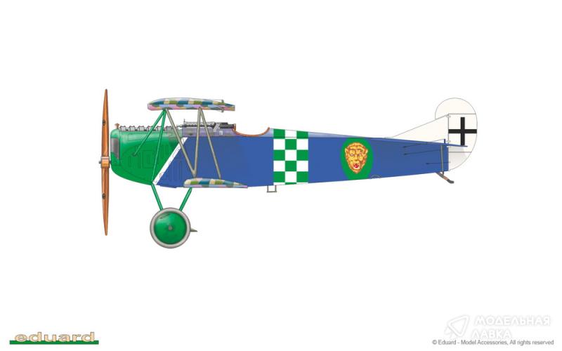 Фото #4 для Сборная модель Fokker D.VII OAW late