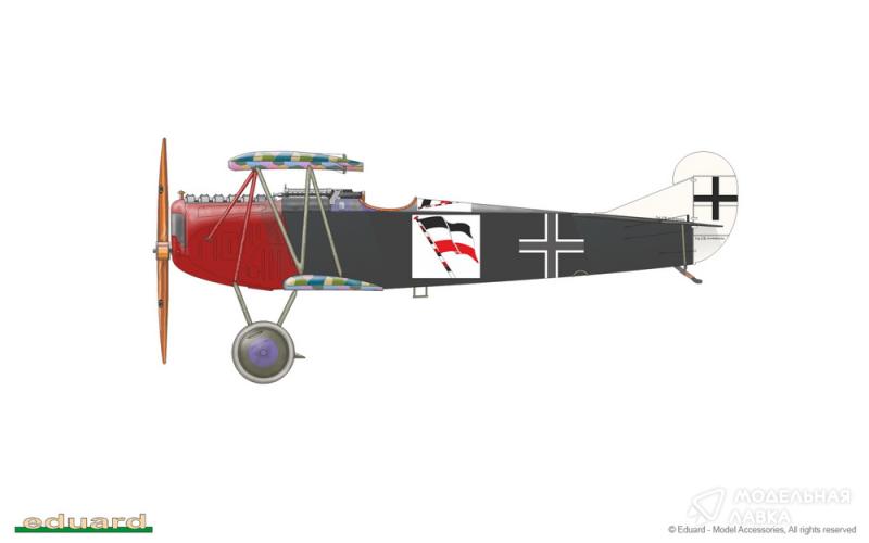 Фото #6 для Сборная модель Fokker D.VII OAW late
