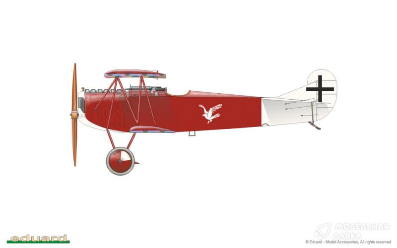 Фото #8 для Сборная модель Fokker D.VII OAW late