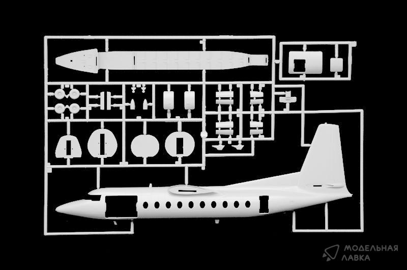 Фото #8 для Сборная модель Fokker F-27-400 "Friendship"