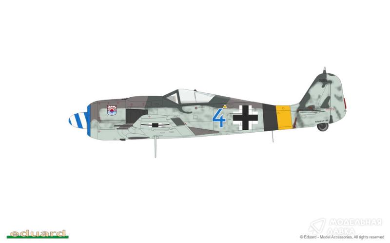 Фото #11 для Сборная модель Fw 190A-8 ProfiPACK edition