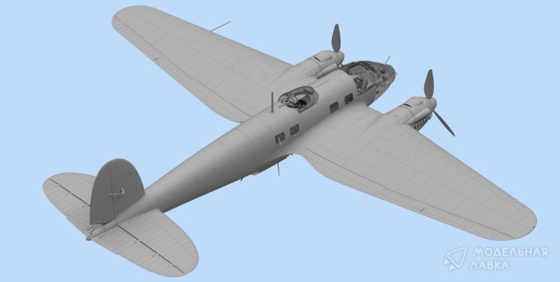 Фото #4 для Сборная модель He 111H-6 WWII German Bomber