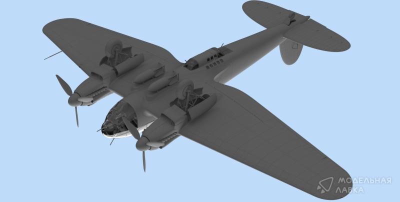 Фото #5 для Сборная модель He 111H-6 WWII German Bomber