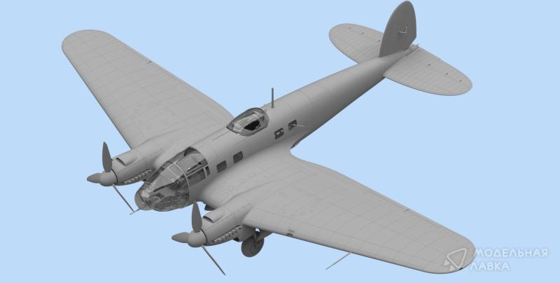 Фото #6 для Сборная модель He 111H-6 WWII German Bomber