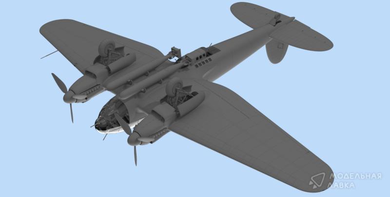 Фото #7 для Сборная модель He 111H-6 WWII German Bomber