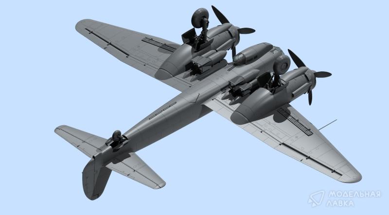 Фото #14 для Сборная модель Ju 88A-4 Бомбардировщик стран Оси