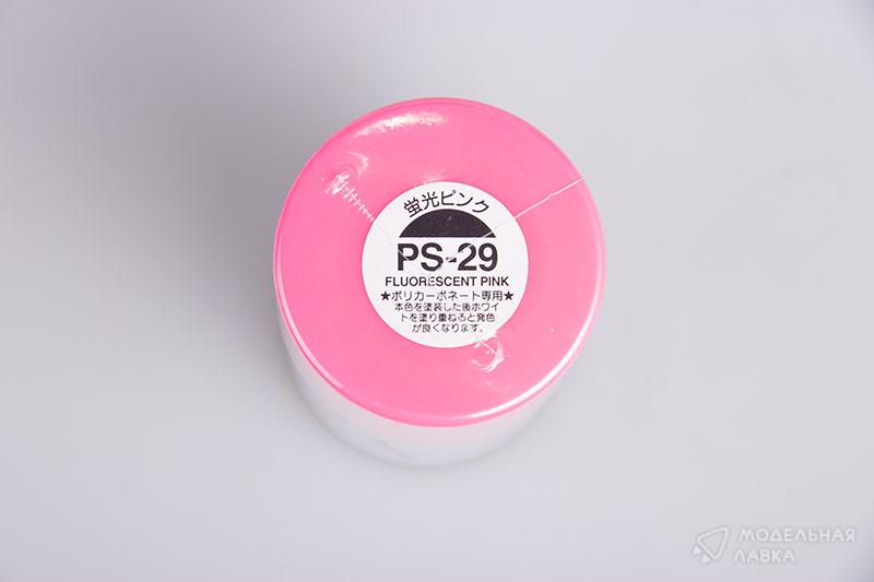 Краска-спрей (Fluorescent pink) PS-29 Tamiya