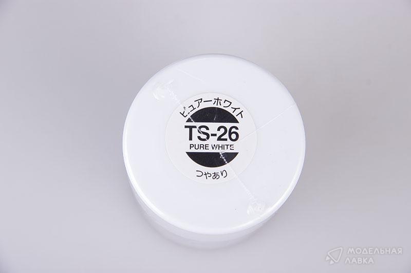 Краска-спрей (Pure white) TS-26 Tamiya