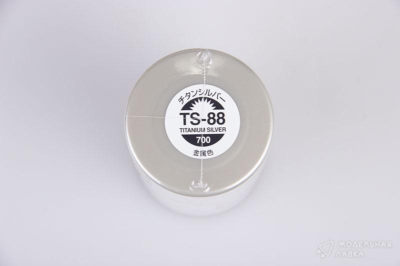Краска-спрей (Titanium silver) TS-88 Tamiya