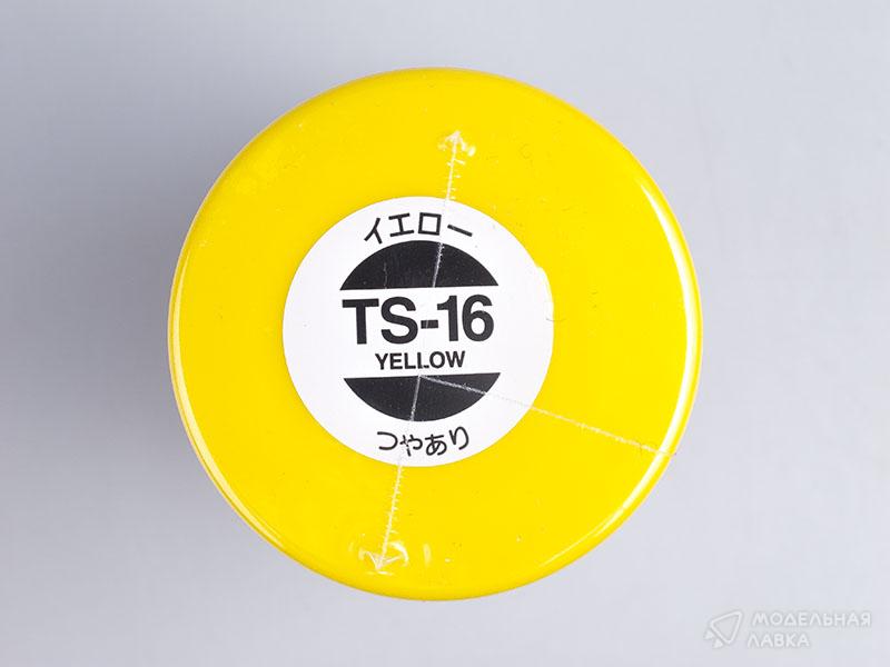 Краска-спрей (Yellow) TS-16 Tamiya