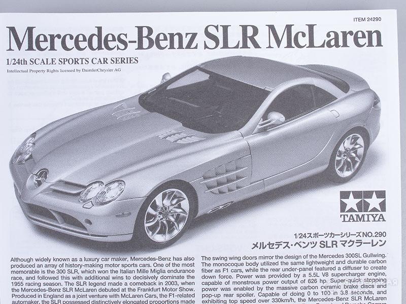 Фото #9 для Сборная модель Mercedes-Benz SLR McLaren Full View (с прозрачным корпусом и металлическим дном)