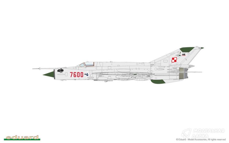 Фото #14 для Сборная модель MiG-21MF interceptor