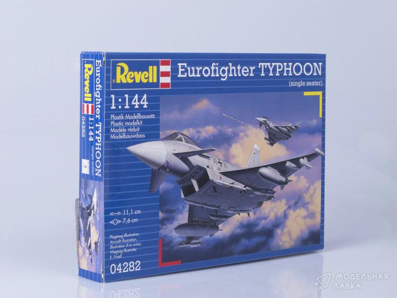 Сборная модель набор: самолет Eurofighter Typhoon с клеем, кисточкой и красками Revell