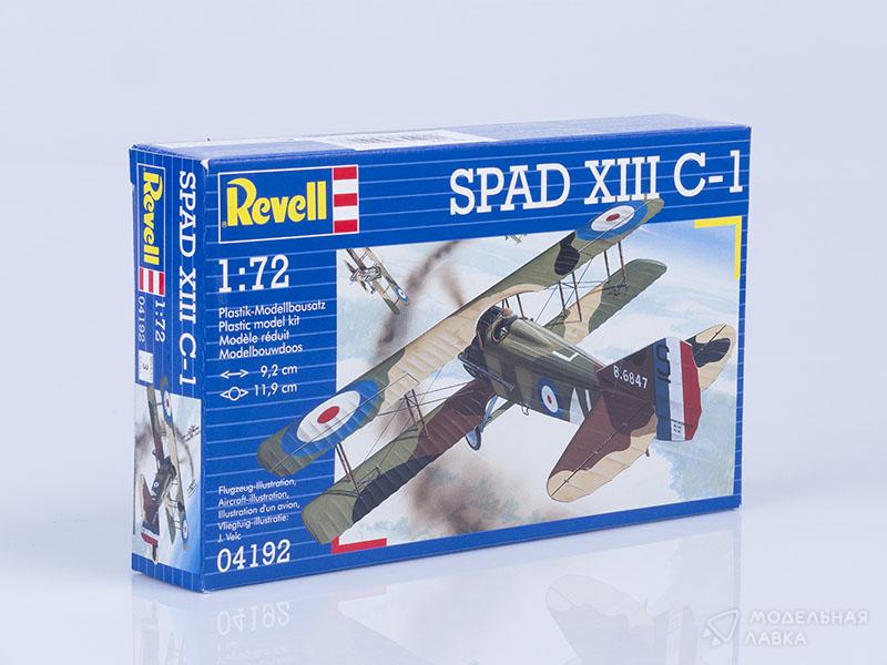 Сборная модель набор: Spad XIII C-1 с клеем, кисточкой и красками Revell