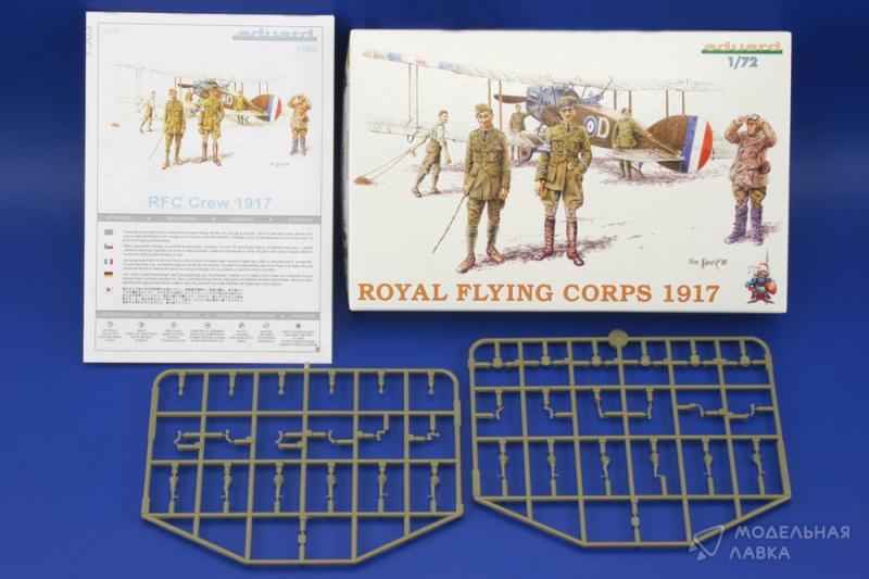 Сборная модель Royal Flying Corps (RFC) Crew 1917 Eduard