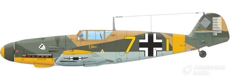 Сборная модель самолет Bf 109F-4 Profipack Eduard