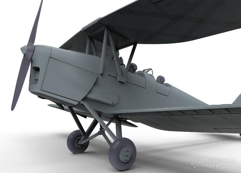 Фото #5 для Сборная модель самолет DH Tiger Moth Civil