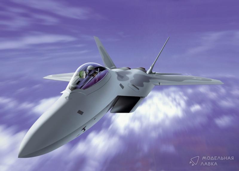 Фото #6 для Сборная модель самолет F-22 Raptor