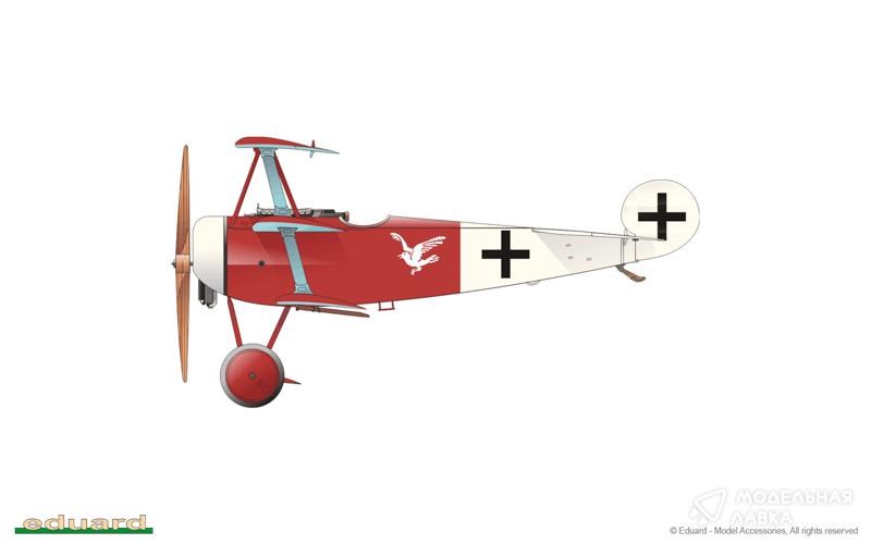 Фото #5 для Сборная модель самолет Fokker Dr.I