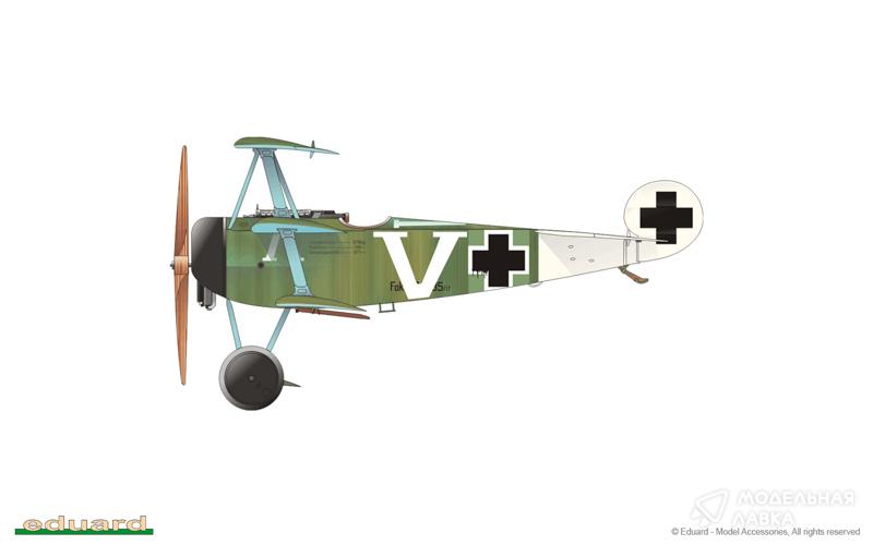 Фото #7 для Сборная модель самолет Fokker Dr.I